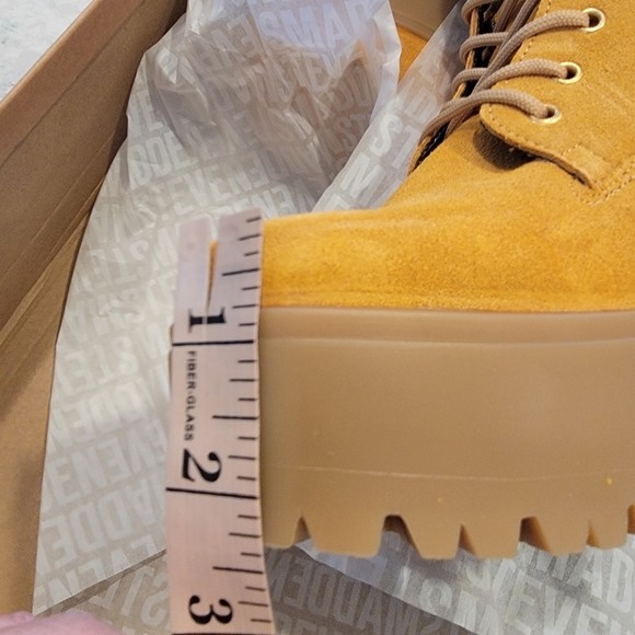 Steve Madden Tindra Womens Suede Platform Ankle Boots | US 8 NEW! - Picture 13 of 14